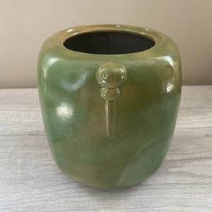 Frankoma 1942 Cookie Jar NO Lid Mold 99 7.5" x 6" Prairie Green MCM Vintage READ